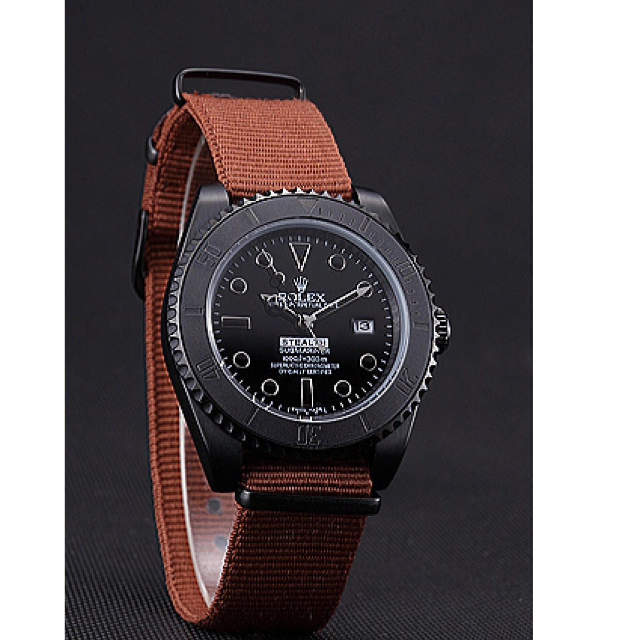 Best AAA Replica Sites Stealth Rolex Submariner 621997 Brown 0719